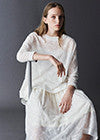 Casey Casey Natural Emmaus Top, Double Skirt