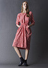 Daniela Gregis Red and White Check Dress Navy Sofie D’Hoore Fond Sandals